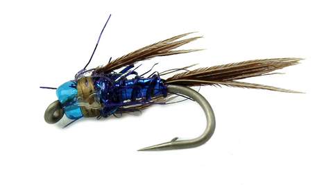 Bead Head Lightning Bug Blue