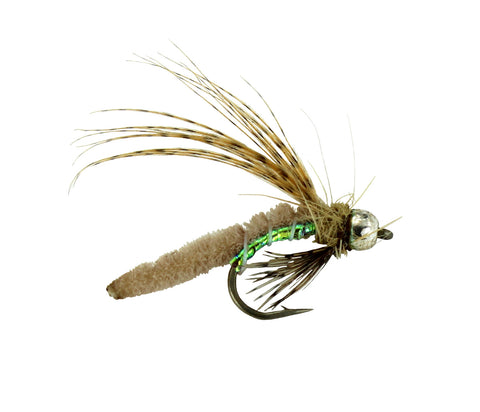 Bead Head Caddis Poopah Tan,Discount Trout Flies,Dryflyonline.com