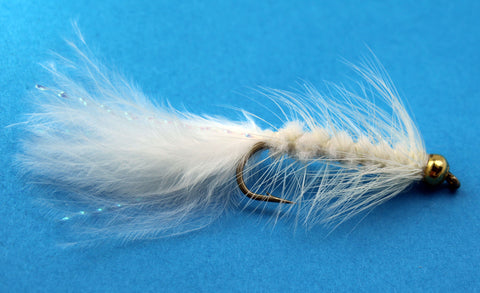 Bead Head Woolly Bugger White