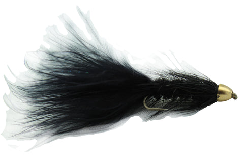 Wooly Bugger Black Conehead Streamer