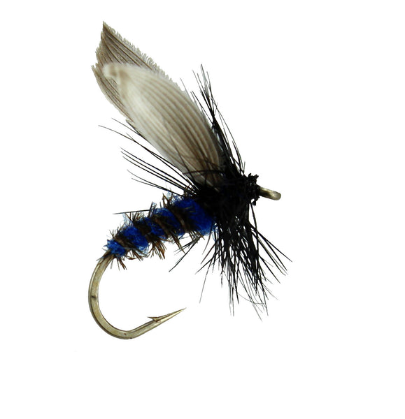Black and Blue Fly Lures 