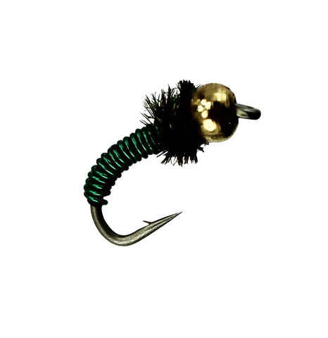 Brassie Bead Head Green, Dryflyonline.com,Wholesale Trout Flies,Discount Flies