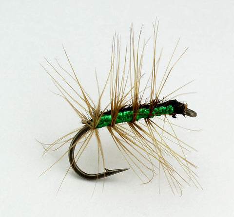 Crackle Back Green,Discount Trout Fly,Dry Fly