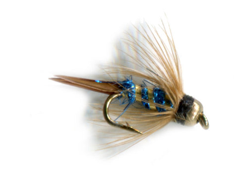 Bead Head Prince Nymph Dream Cast Blue,Cheap Trout Flies, Discount Trout Nymph Flies