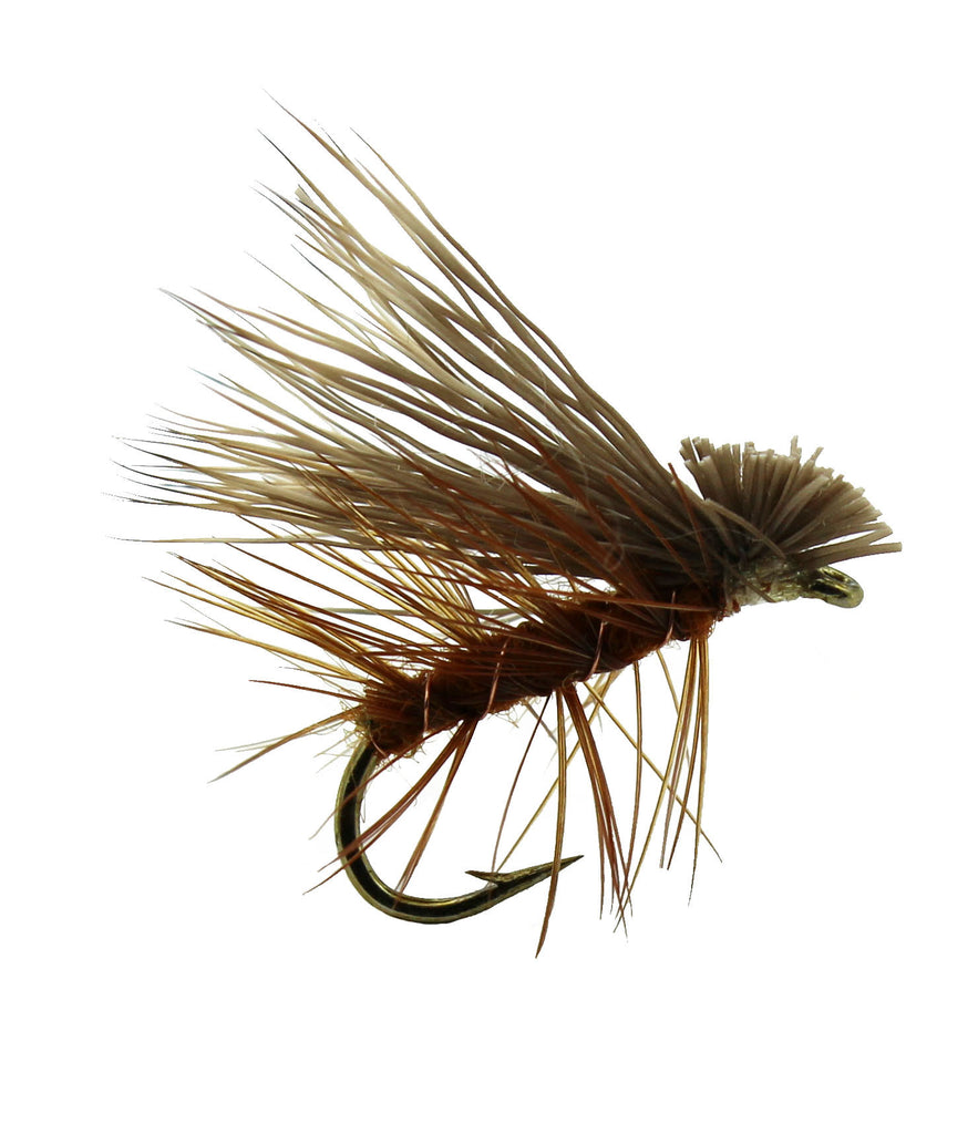Elk Hair Caddis Brown,Caddis Fly, Discount Trout Flies for Fly Fishing
