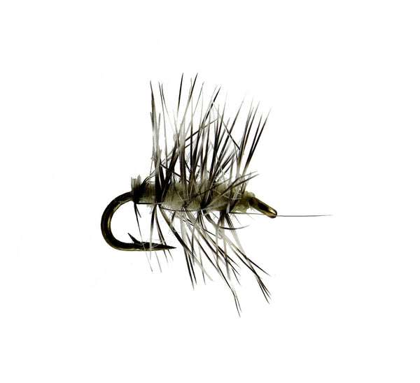 Griffiths Gnat Dry Fly Trout Flies - 6 Pack, Choice Of Sizes, Top Seller For Fly Fishing 3 thumbnail image