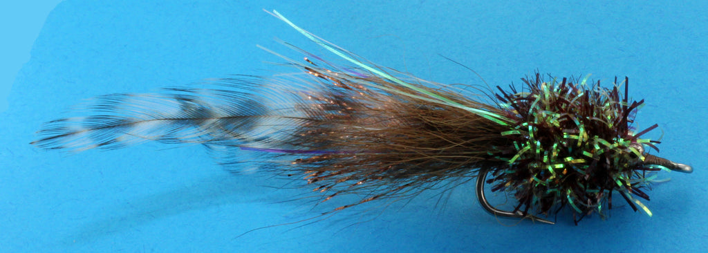 Grizzly Shrimp Brown,Discount Saltwater Flies, For Fly Fishing Redfish