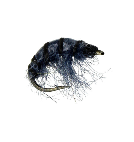 Hunch Back Grey Scud,Dryflyonline.com,Wholesale Discount Trout Flies 