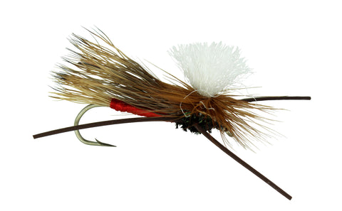 Madam X PMX Red Parachute Fly,Discount, Wholesale Trout Flies, Dryflyonline.com