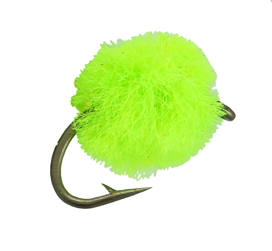 Egg Chartreuse,Discount Trout Flies,Fly Fishing Egg, Trout Egg –