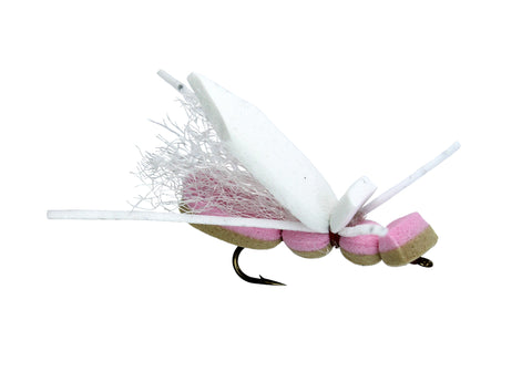 Montana Hopper Tan and Pink, Cheap Trout Flies, Discount Trout Flies, Dryflyonline.com