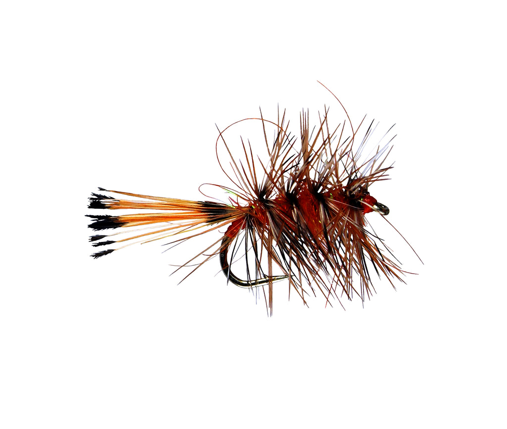 Orange Palmer,Stimulator Dry Fly,Discount Trout Flies for Fly
