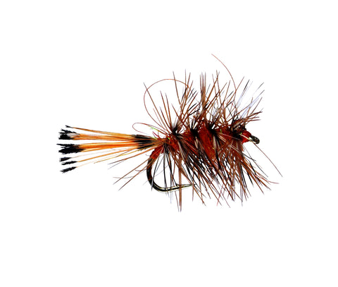Orange Palmer Dry Fly, Discount Trout Flies, Stimulator Dry Fly, Cheap Trout Flies