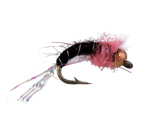Bead Head Pink Squirrel Nymph,Diuscnt Trout Flies, Cheap Trout Flies,Less Expensive Trout Flies 