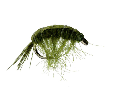 Olive Scud Plain Olive Scud,Wholesale Trout Flies,Dryflyonline.com 