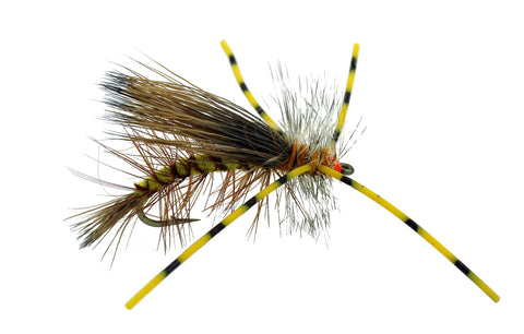 Stimulator Yellow, Rubber Legs Stimulator, Dryflyonline.com, Wholesale Flies