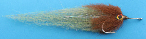 Tarpon Streamer Tan and Olive,Saltwater Tarpon Flies,Discount Flies, Dryflyonline.com