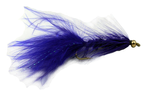 Bead Head Wooly Bugger Streamer Purple