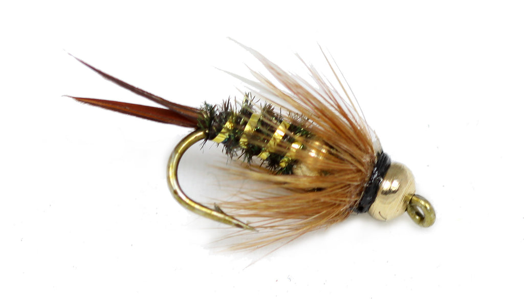 Bead Head Nymphs Flies - Prince Red Tail - Hook Size : 12