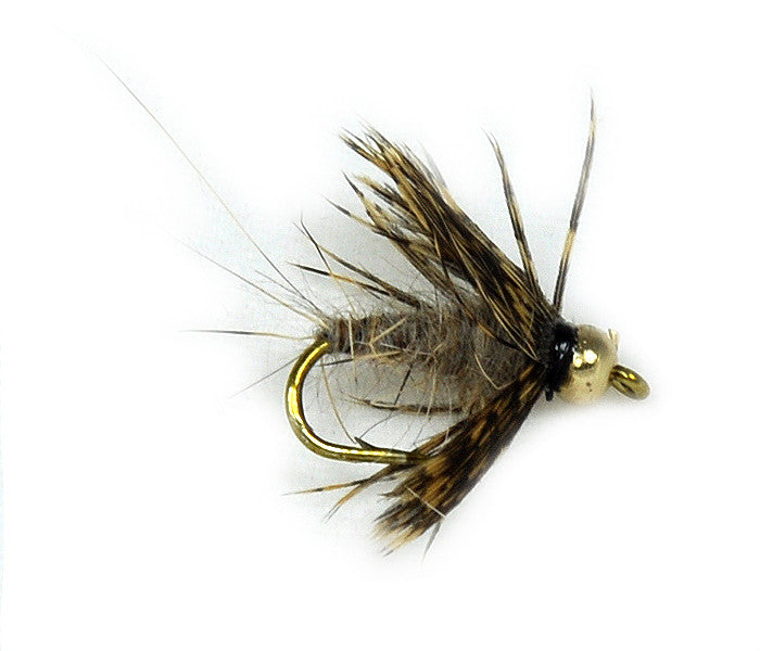 Beadhead Soft Hackle Nymph,Soft Hackled Fly for Trout Fly Fishing