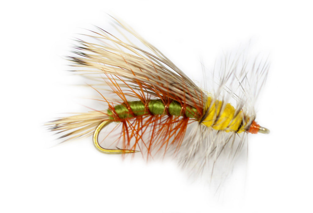 Olive Stimulator (Dry Fly) - Trout Fly Tying for Beginners 