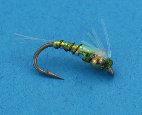 Bead Head BLM Mayfly Nymph,Discount Trout Flies,Nymphs for Fly Fishing –