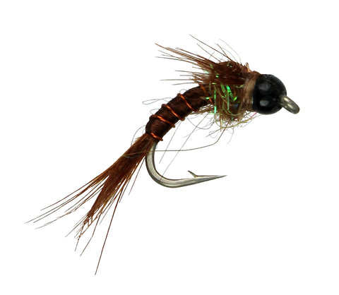 Bead Head All Purpose Nymph Black,Black Nymph for Fly Fishing –