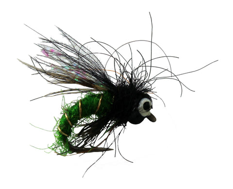 Morrish Bead Head Supa Pupa Bright Green Dryflyonline.com