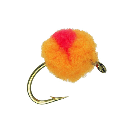 Egg Fly Orange,Discount Trout Flies,Fly Fishing Egg Fly, Salmon