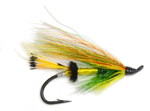 Green Highlander Salmon Fly, Discount Salmon Flies, Dryflyonline.com 