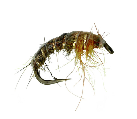 N204BL - Shrimp, Caddis, Scud, Thin Wire, Barbless Hook - Allen Fly Fishing