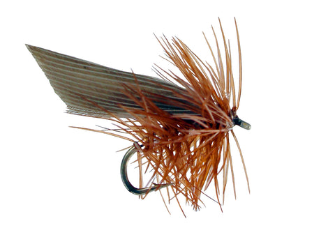 Brown Sedge Fly, Discount Trout Flies, Brown Dry Sedge Fly, Dryflyonline.com