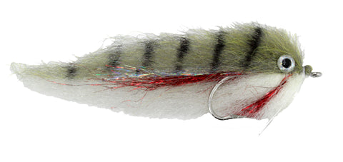 Samaki Flies Pinfish Olive,Discount Saltwater Flies,Saltwater Baitfish