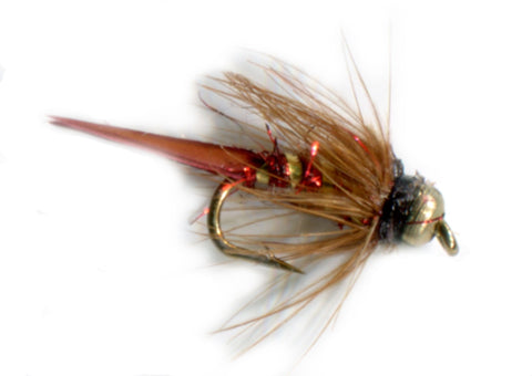 Bead Head Prince Nymph Dream Cast Red