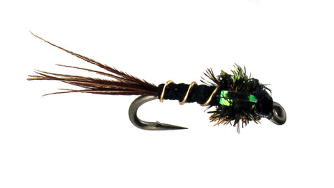 Skinny Nelson Flash Back Nymph,Dryflyonline,Wholesale Trout Flies, Discount Trout Flies