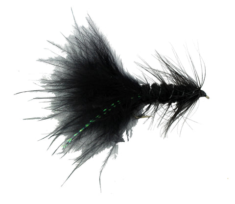 Woolly Bugger Black,Dryflyonline.com.Discount Trout Flies,Qy=uality Trout Flies,Streamer