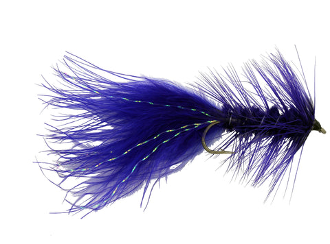 Woolly Bugger Purple, Discount Trout Flies for Fly Fishing