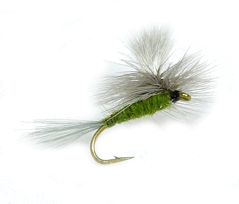 Blue Winged Olive Parachute Dry Trout Fly 